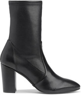 Thumbnail for your product : Stuart Weitzman Yuliana stretch-leather sock boots