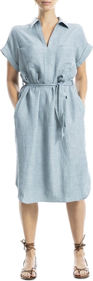 Max Studio Midi Shirt Dress