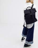 Thumbnail for your product : Mi-Pac Canvas Fold Top Backpack In Black