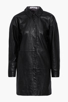 Thumbnail for your product : Walter Baker Stevie Leather Mini Shirt Dress
