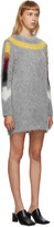 Thumbnail for your product : Off-White Grey Fuzzy Arrows Dress