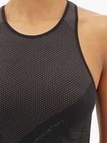 Thumbnail for your product : adidas by Stella McCartney Essentials Seamless Jersey Tank Top - Black