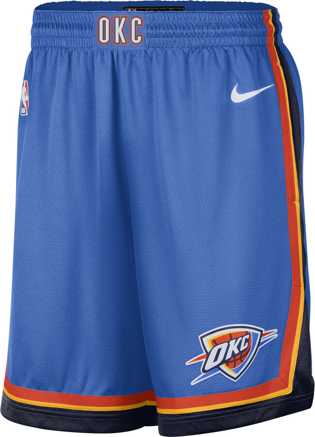 Oklahoma City Thunder Icon Edition Men's Nike NBA Swingman Shorts