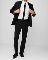 Thumbnail for your product : Express Classic Black Performance Stretch Wool-Blend Tuxedo Pant