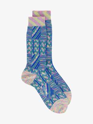 Ayame Marble Grater patterned socks