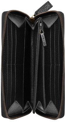 Gucci Bee Star leather zip around wallet
