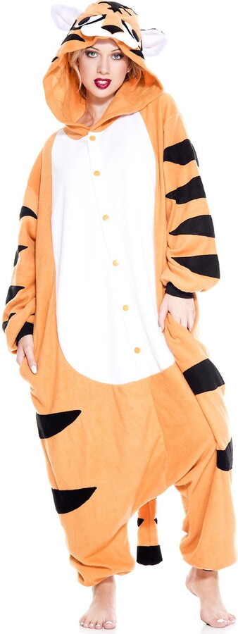 Music Legs Women’s Kigurumi Striped Tiger 70967K
