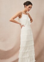 Thumbnail for your product : Phase Eight Elecia Fringe Wedding Dress