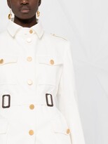 Thumbnail for your product : Tagliatore Belted Military Jacket