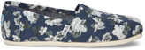 Thumbnail for your product : Toms Navy and Grey Floral Women's Classics