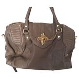 Thumbnail for your product : Velvetine Grey Leather Handbag