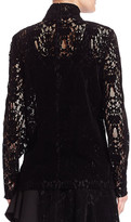 Thumbnail for your product : Donna Karan Lace Turtleneck Top