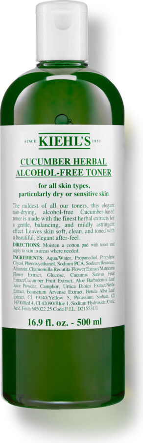 Kiehl's Cucumber Herbal Alcohol-Free Toner – Kiehl's - ShopStyle Face Care