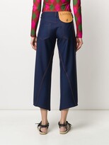 Thumbnail for your product : Lanvin Asymetric Hem Trousers