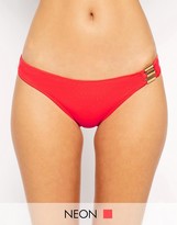Thumbnail for your product : Huit Allure Low Waisted Brief Bikini Bottoms