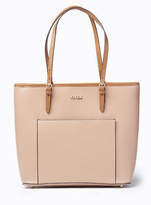 Thumbnail for your product : NEW Venus Large Leather Tote Bag Nude Women's by VIVER Leather