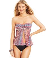 Thumbnail for your product : Gottex Printed Flyaway Tankini Top