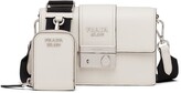 Thumbnail for your product : Prada Logo-Plaque Shoulder Bag