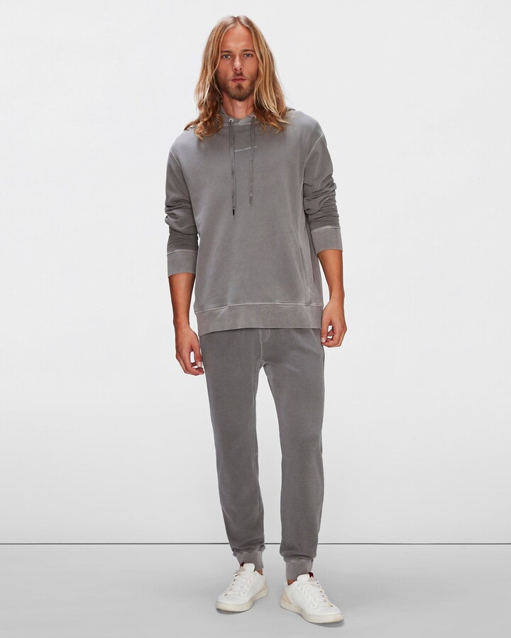 7 For All Mankind Mineral Dye Jogger in Grey - ShopStyle Pants