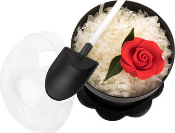 Restaurantware Flower Pot Shovel Basic Plastic Disposable Spoons