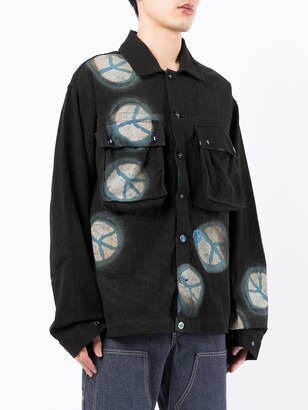 ジャケット・アウター Story Mfg. Peace and Love Print Jacket Story mfg. Peace And Love Print Jacket - ShopStyle