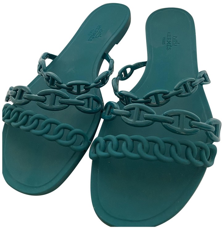 hermes plastic sandals