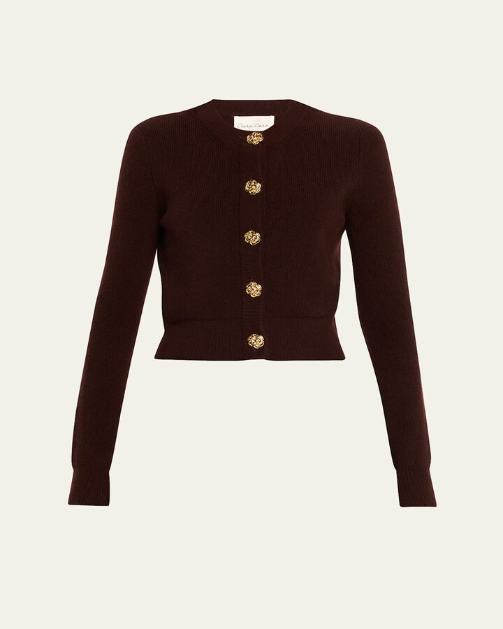 Cara Cara Ellery Wool-Cashmere Cardigan