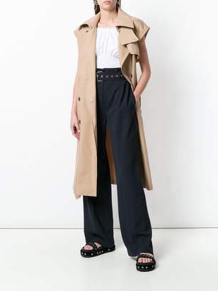 3.1 Phillip Lim belted flared trousers