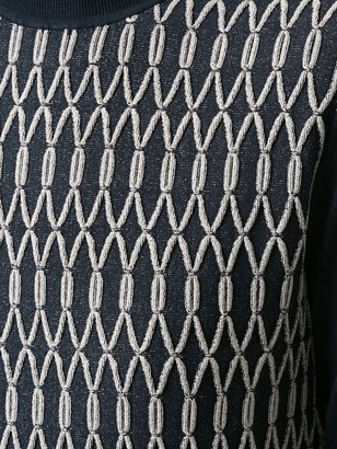Tory Burch Striped Knit Sweater Dress