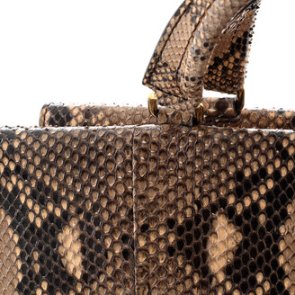 Louis Vuitton Venus Handbag Monogram Canvas and Python - ShopStyle Tote Bags