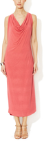Thumbnail for your product : Riller & Fount Sleeveless Draped Front Dress