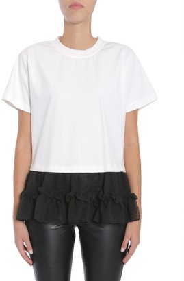 MM6 MAISON MARGIELA Frill Detail T-Shirt