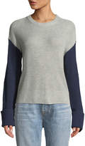 Thumbnail for your product : Splendid Colorblocked Crewneck Pullover Sweater