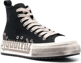 Thumbnail for your product : DSQUARED2 Logo-Print Platform Sneakers