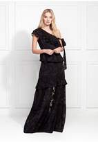 Thumbnail for your product : Rachel Zoe Lilith Fil Coupe Ruffled Maxi Skirt