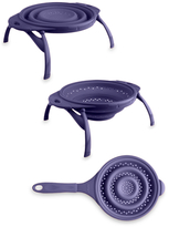 Thumbnail for your product : Dexas Collapsible Colander & Strainer Set (2 PC)