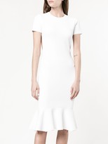 Thumbnail for your product : Esteban Cortazar Peace Sign exposed-back dress