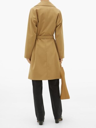 A.P.C. Bakerstreet Belted Twill Coat - Camel