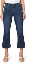 Thumbnail for your product : Liverpool Los Angeles Gia High Waist Crop Pull-On Flare Jeans