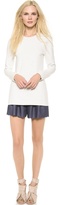 Thumbnail for your product : Thakoon Long Sleeve Scalloped Hem Top
