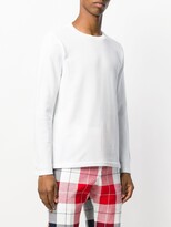 Thumbnail for your product : Thom Browne Center-Back Stripe Relaxed Pique Tee