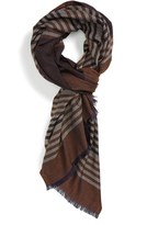 Thumbnail for your product : Ferragamo Wool, Silk & Cashmere Scarf
