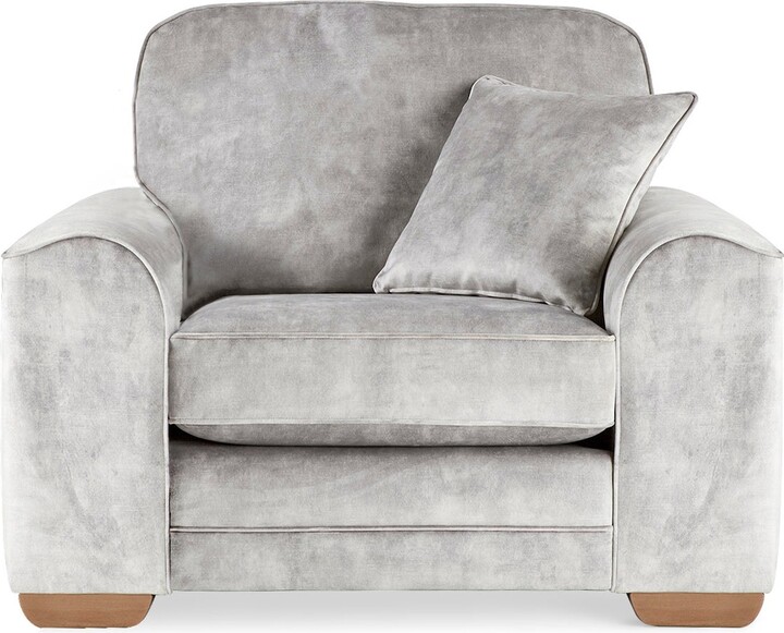 Dunelm Morello Armchair Grey ShopStyle