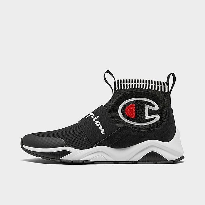 Champion BKB I Black White Men Casual Basketball Shoes Sneakers 91-1210111 