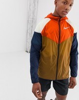 Thumbnail for your product : Nike Running retro windrunner jacket in multi