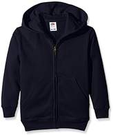 Thumbnail for your product : Fruit of the Loom Unisex Kids Zip front Classic Hooded Sweat,(Manufacturer Size:34)