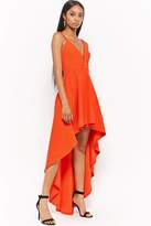 Thumbnail for your product : Forever 21 Plunging High-Low Dress