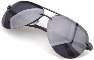 Tansle Mens Oversize Sunglasses Rimless Frame Cool Design TAC Lens