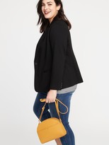 Thumbnail for your product : Old Navy Faux-Leather Half-Moon Crossbody Bag for Women