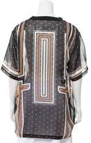 Thumbnail for your product : Givenchy Printed Silk Top w/ Tags